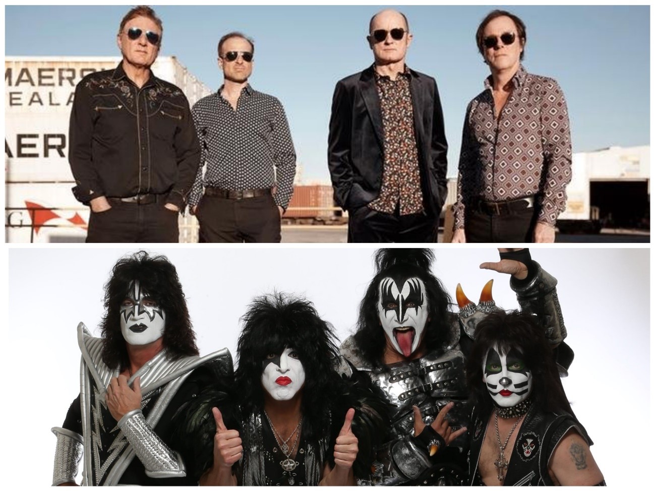 Hoodoo Gurus e Kiss no Brasil
